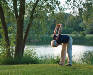 Rentner bei der Reha Kur