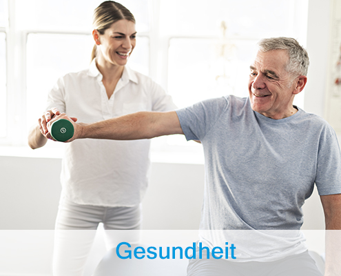 Übersicht Ratgeber zum Thema Gesundheit und Reha