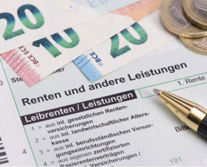 Rente und Steuererklärung für Finanzamt
