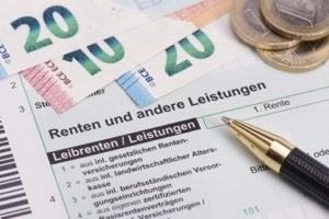 Rente und Steuererklärung für Finanzamt