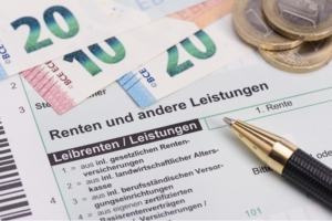 Rente und Steuererklärung für Finanzamt